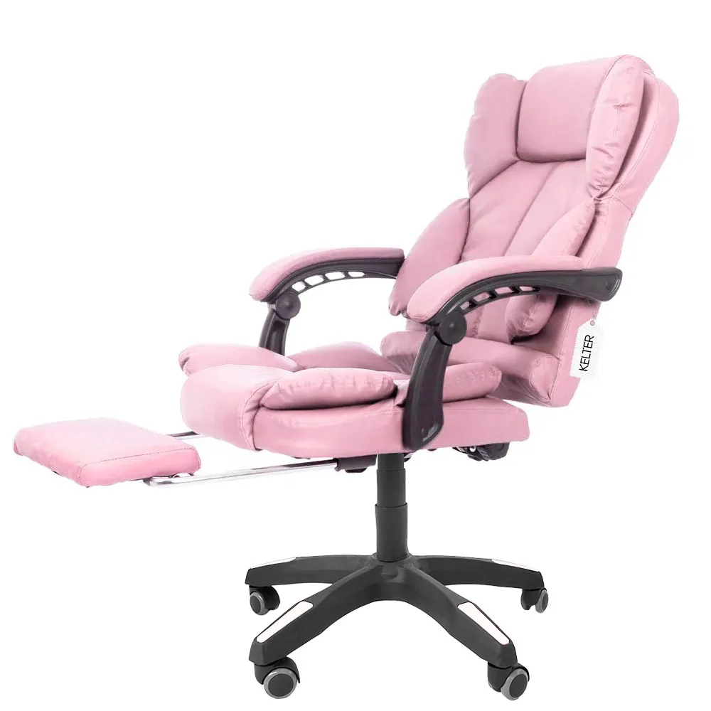 cadeira de escritório rosa