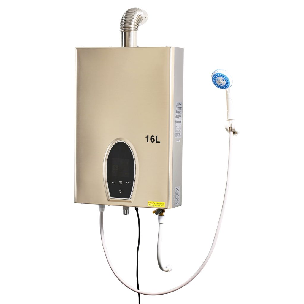 Tankless hot water heater