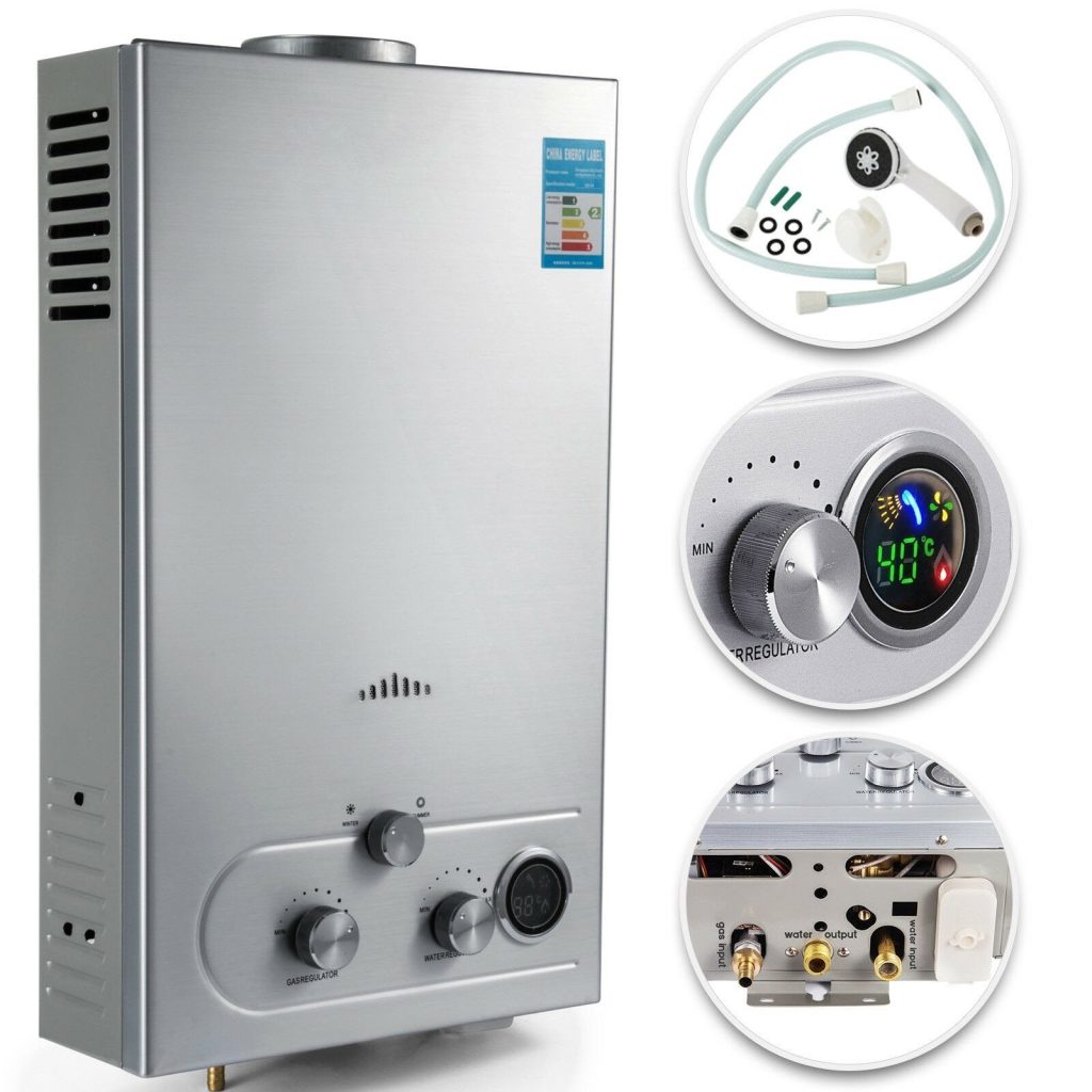 Tankless hot water heater