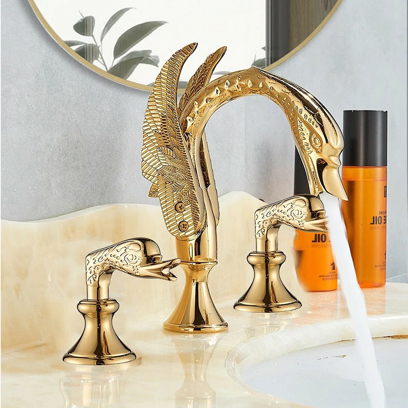 gold faucets