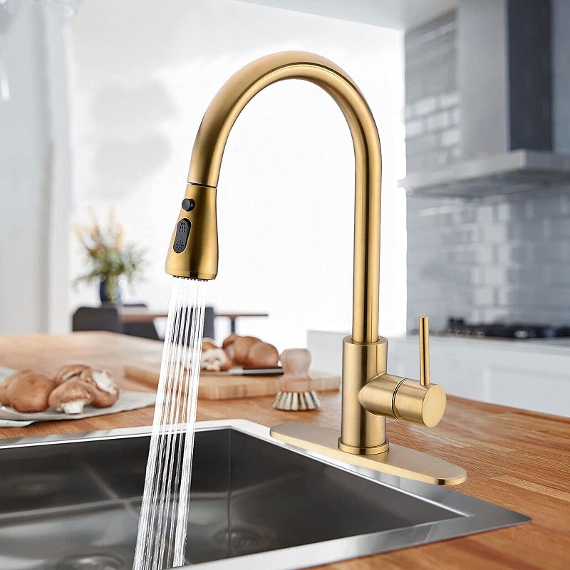 gold faucets