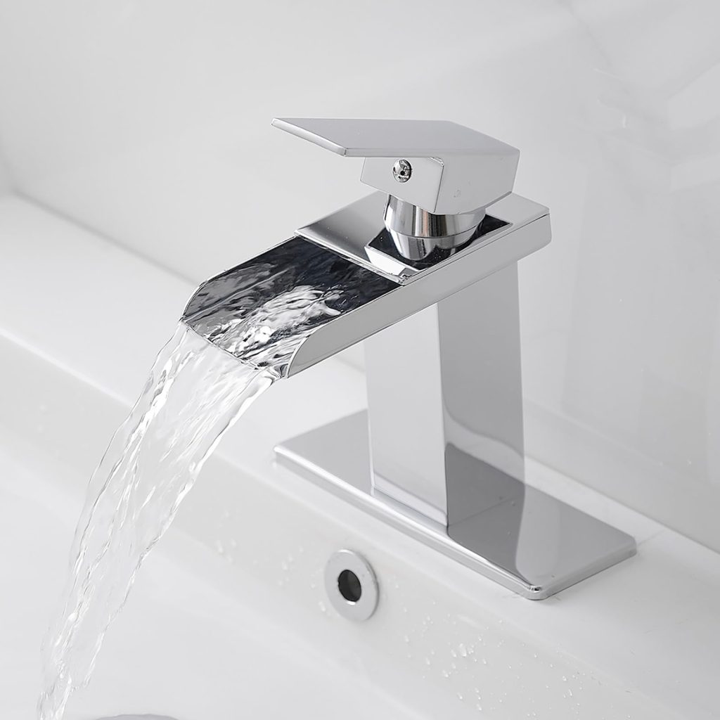 open spout bathroom faucets