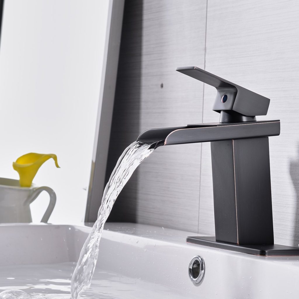 open spout bathroom faucets