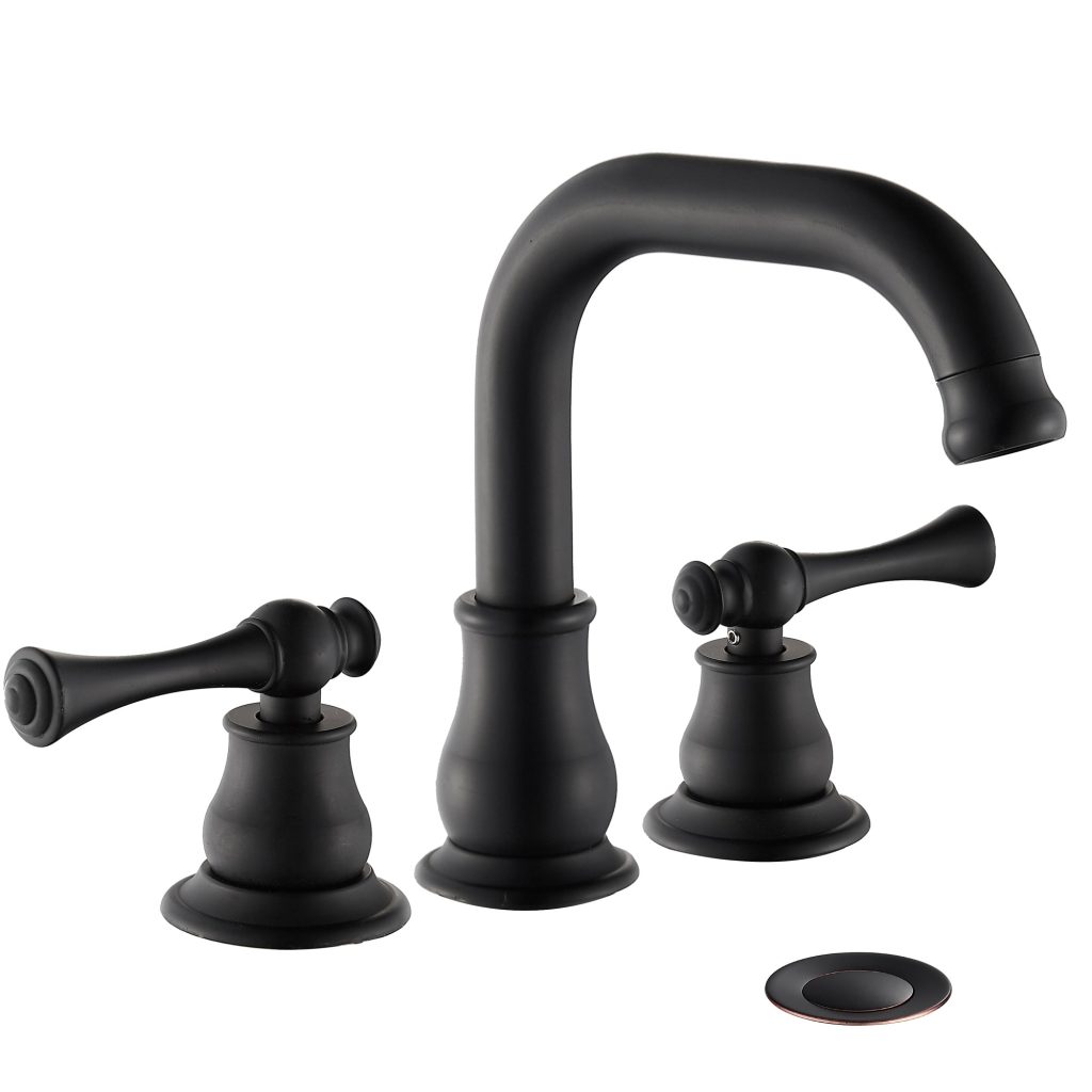 cleaning black faucets