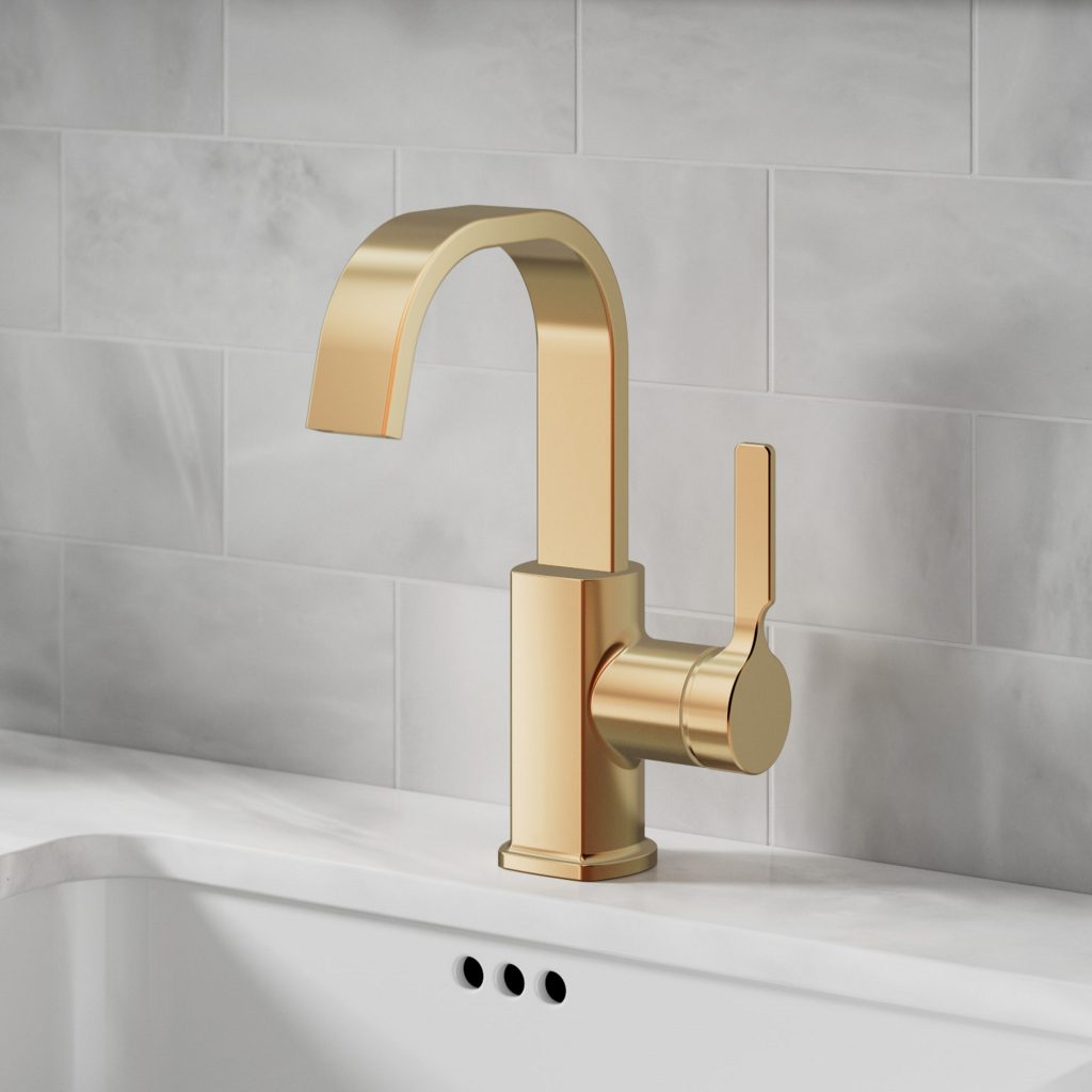 gold faucets tarnish