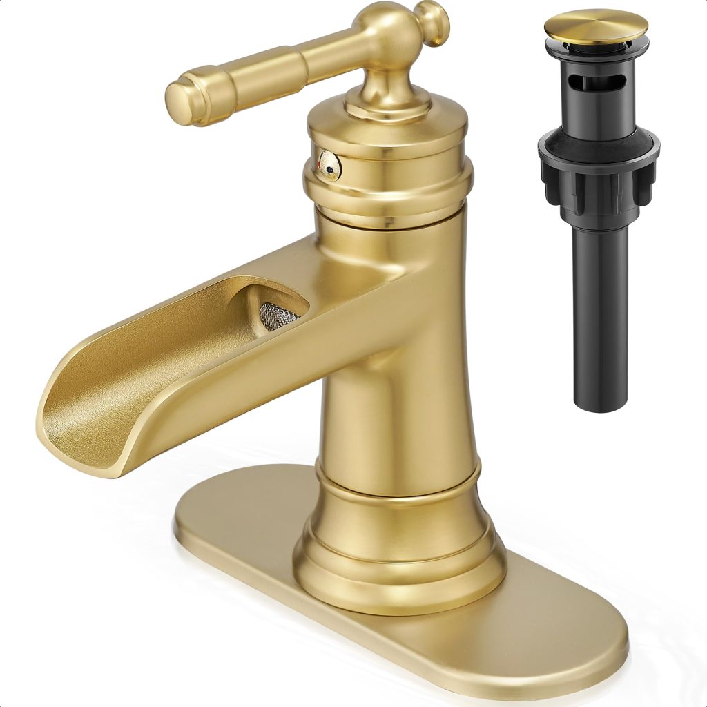 gold faucets tarnish