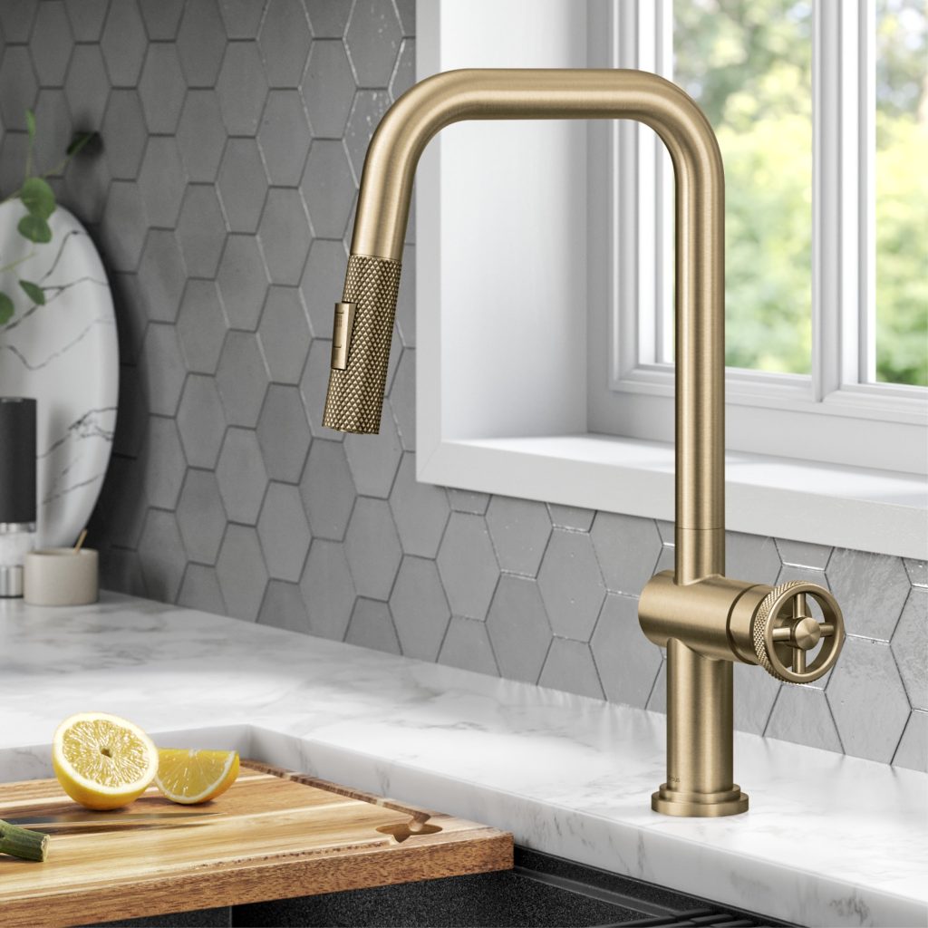 gold faucets tarnish