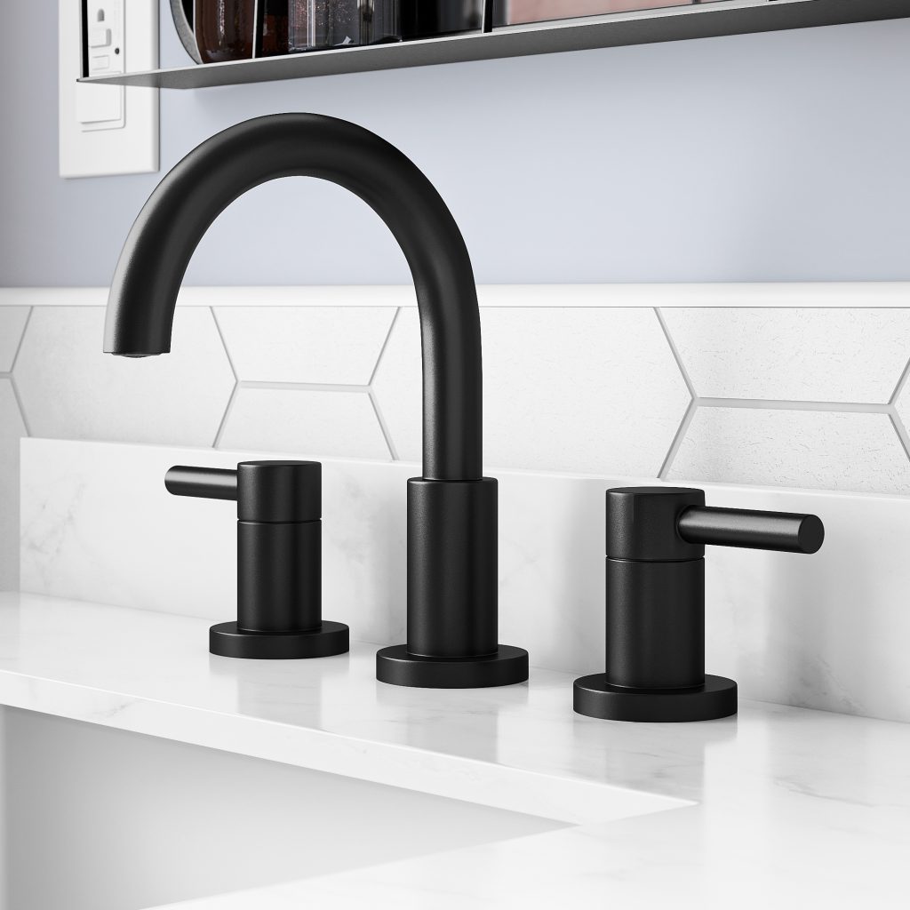 matte black faucets