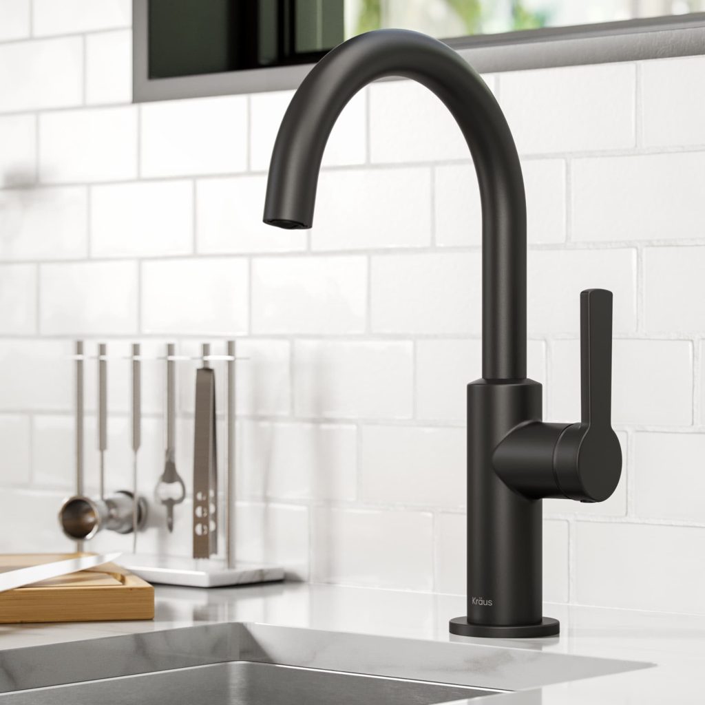 Kitchen and bar faucets