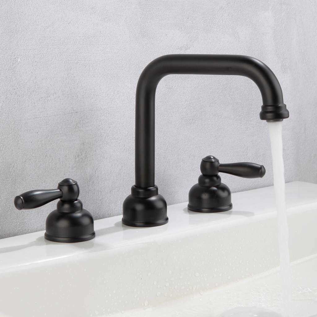 matte black faucets