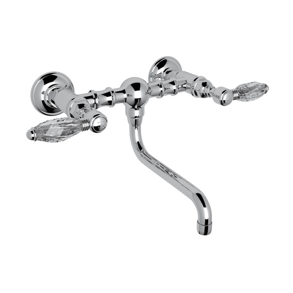 Bridge bathroom sink faucets