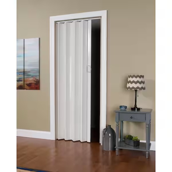 Outdoor accordion door