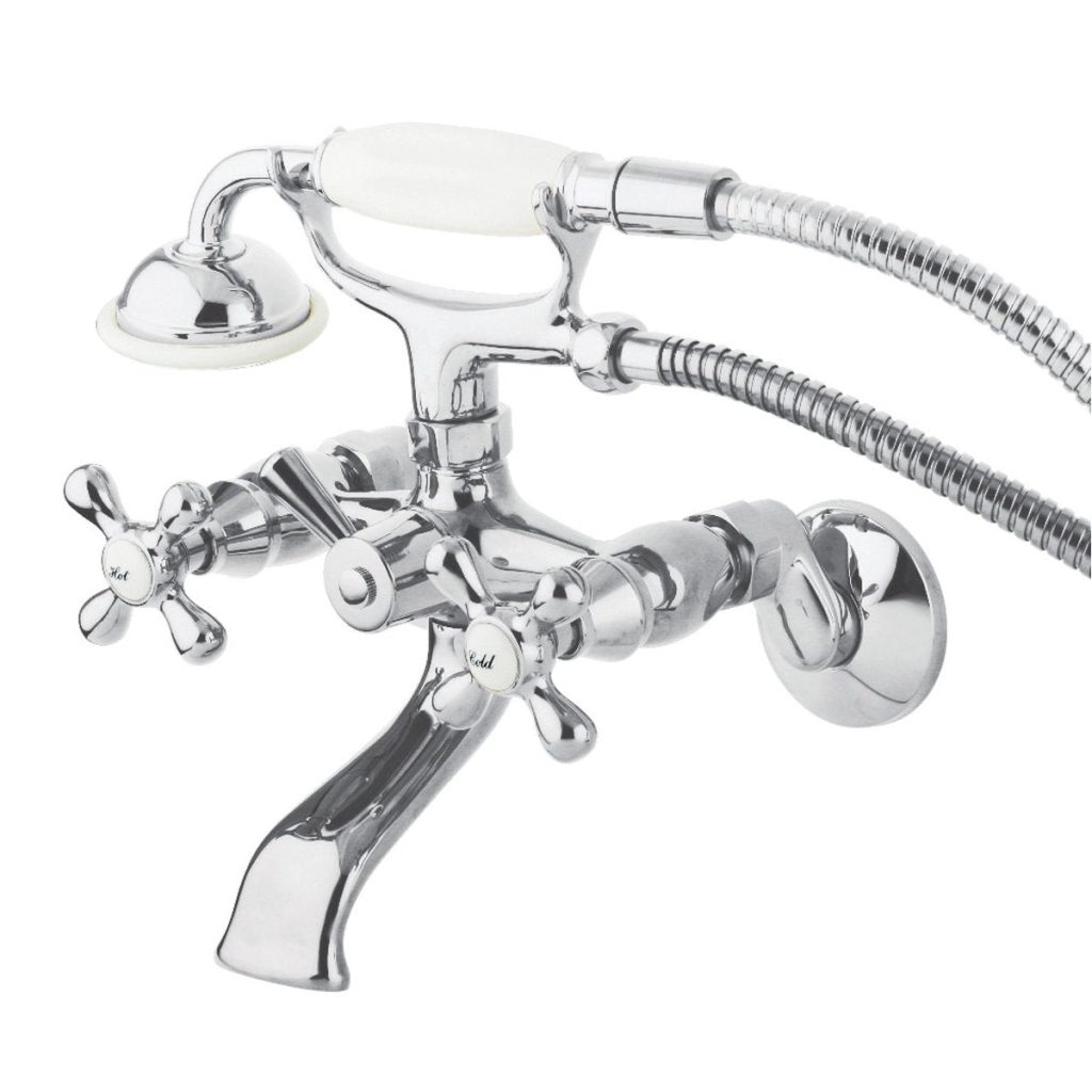 delta clawfoot tub faucets