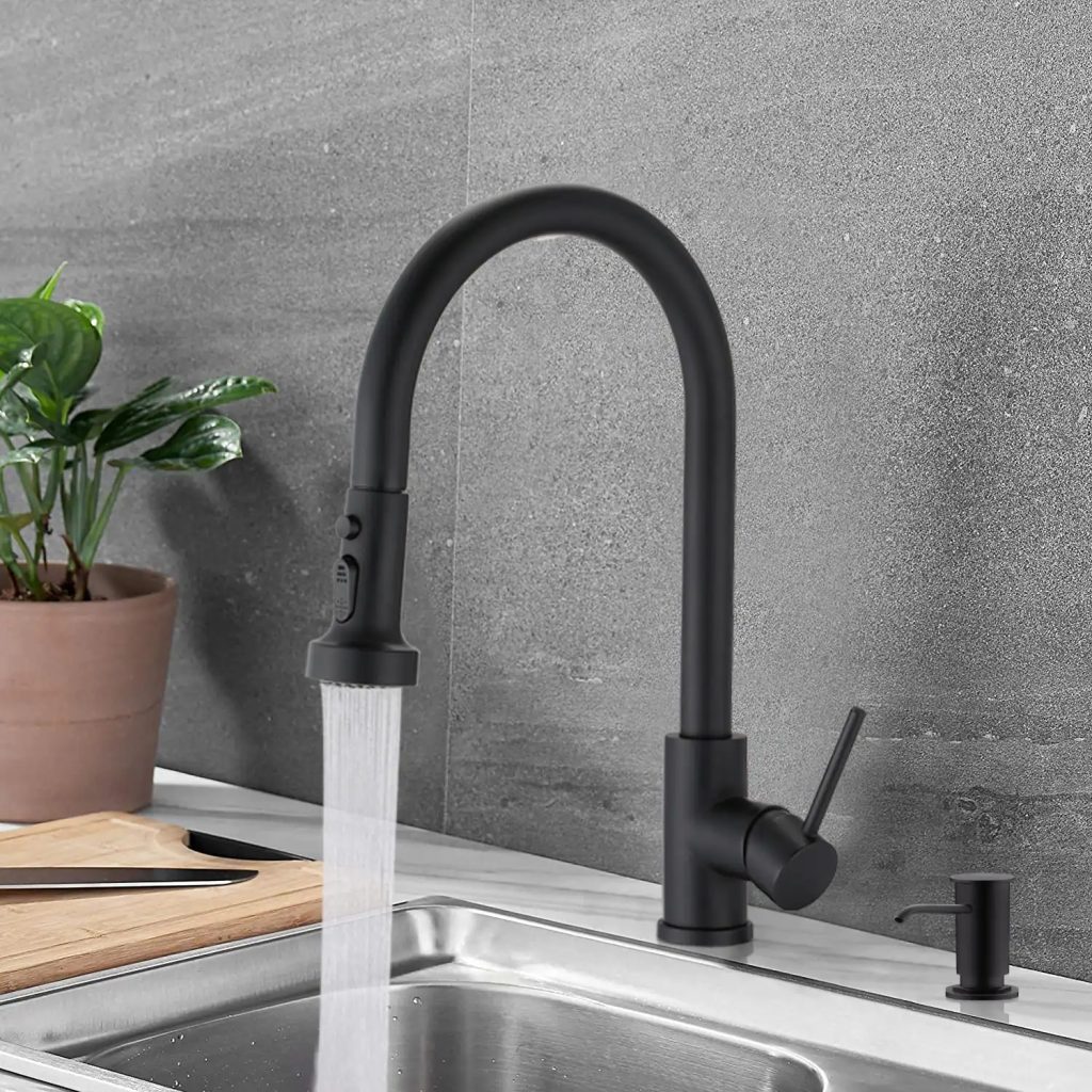 kitchen faucets standard size