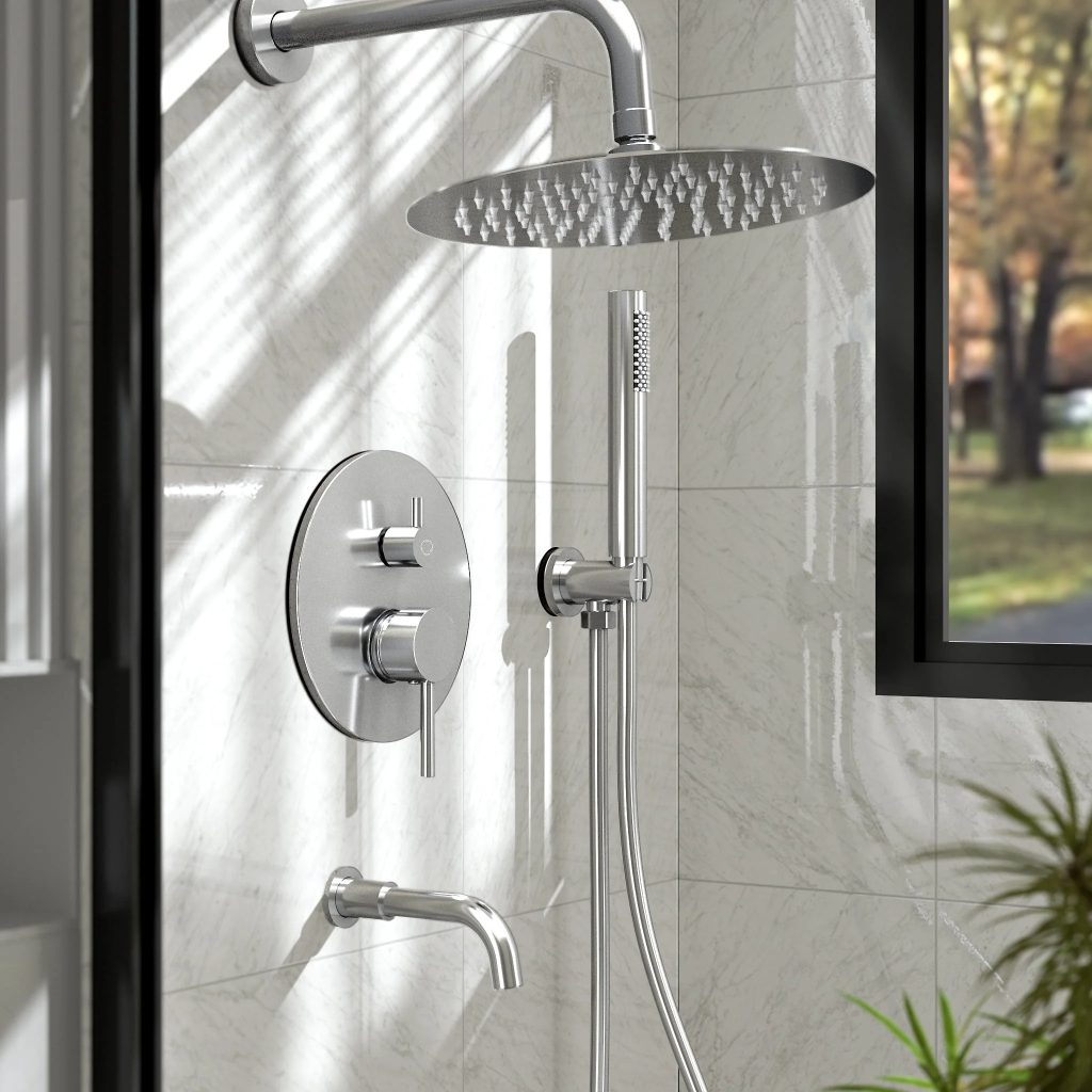 shower faucets work