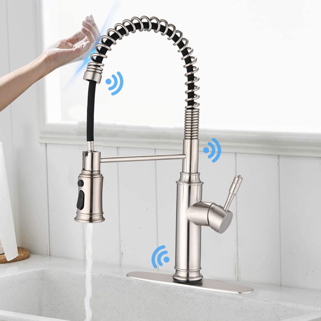  touch faucets work