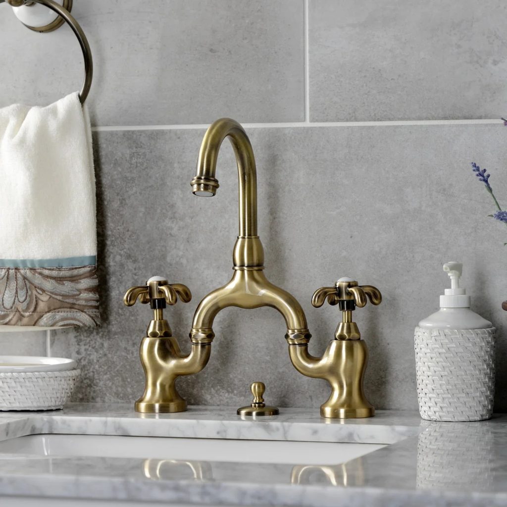 country bathroom faucets