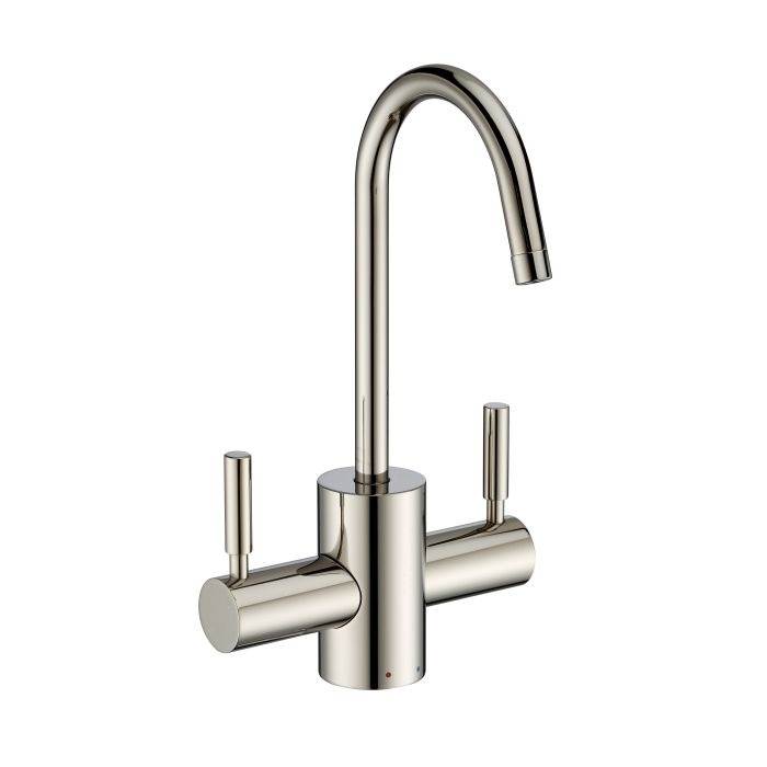 hot and cold faucets